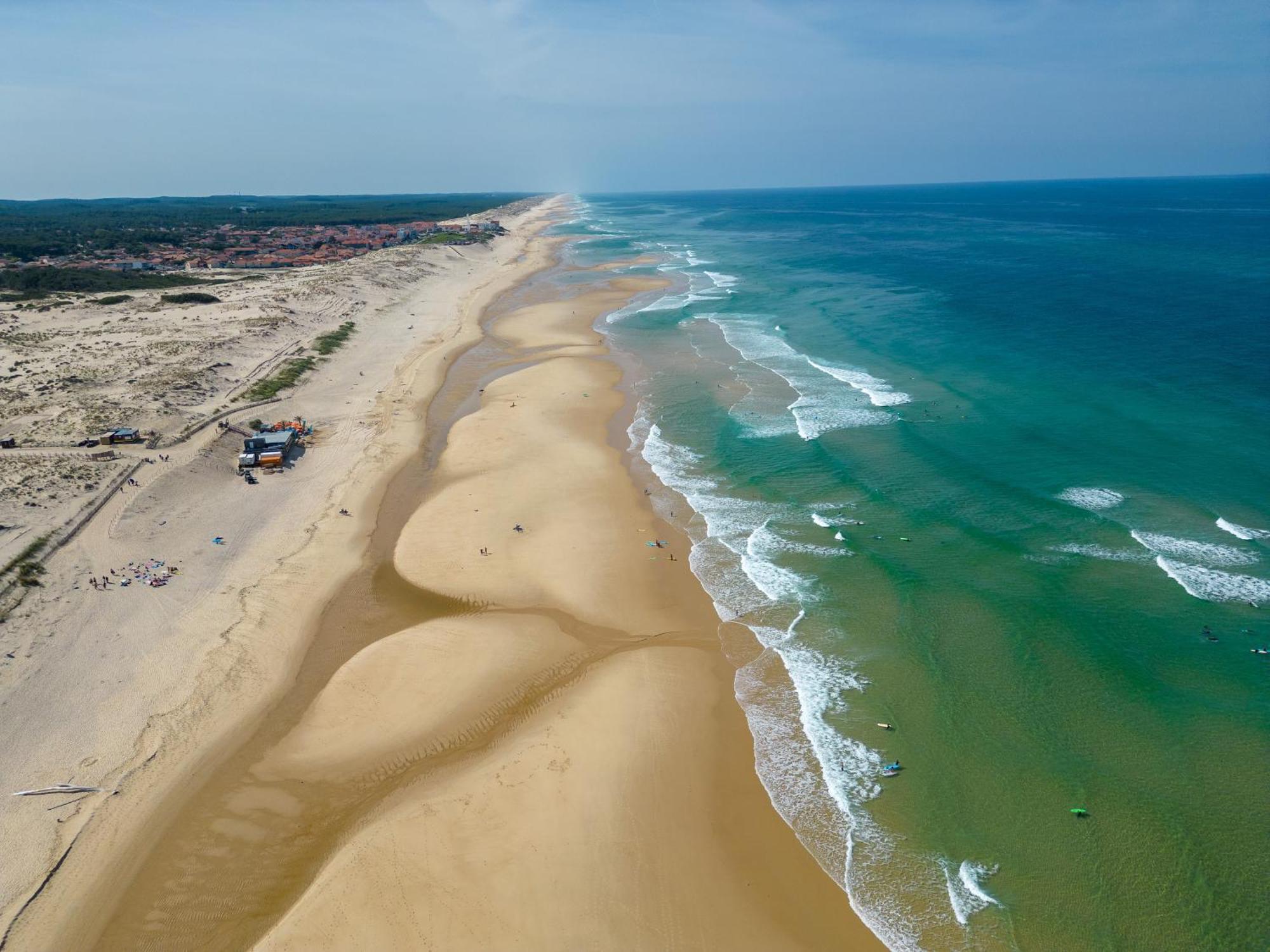 Biscarrosse Plage - Studio T1 Bis En Bord De Mer - Menage Inclus - Fr-1-319-185 Kültér fotó