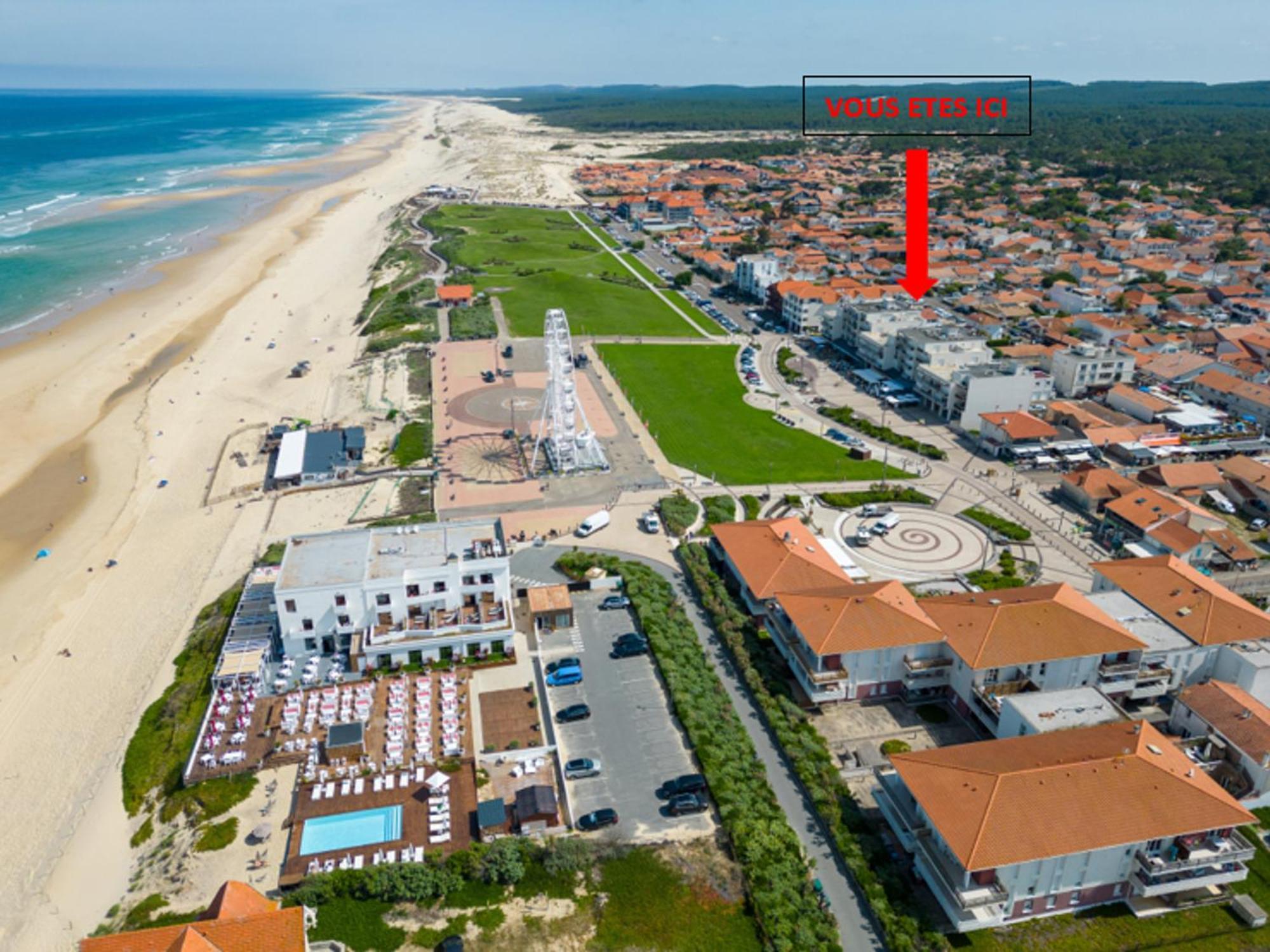 Biscarrosse Plage - Studio T1 Bis En Bord De Mer - Menage Inclus - Fr-1-319-185 Kültér fotó